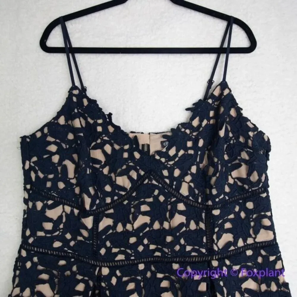 New! City Chic So‎ Fancy Dress - navy, size 24